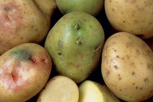 zelené brambory na bolest kloubů prstů